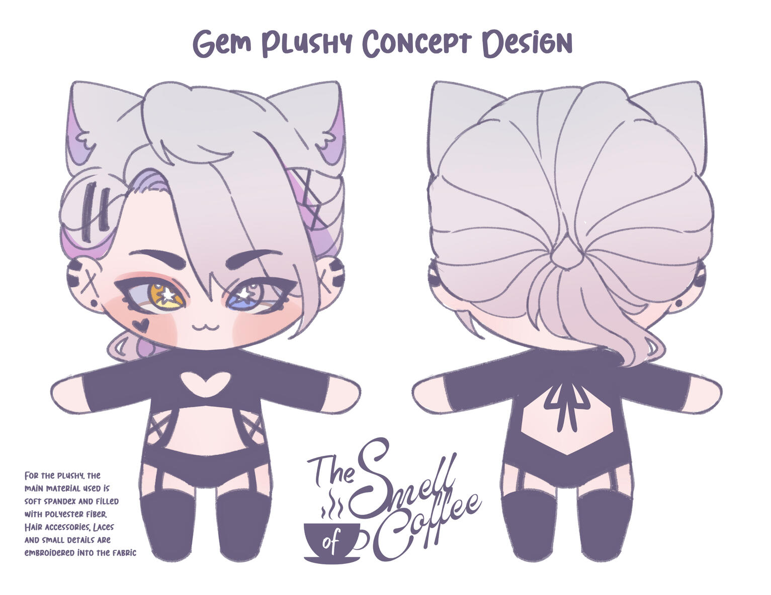 Gem Plushy Concept Art