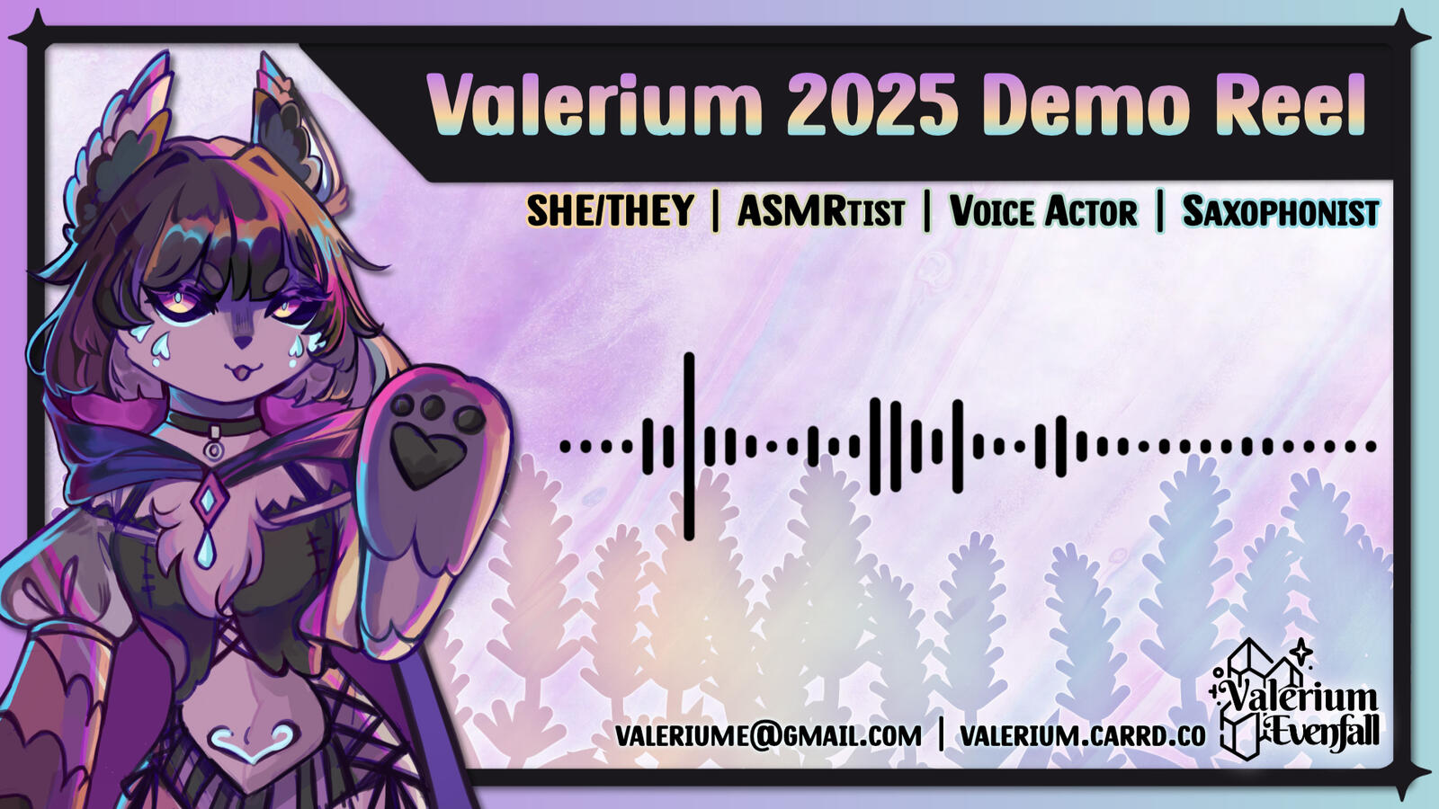Valerium 2025 Demo Reel Graphic