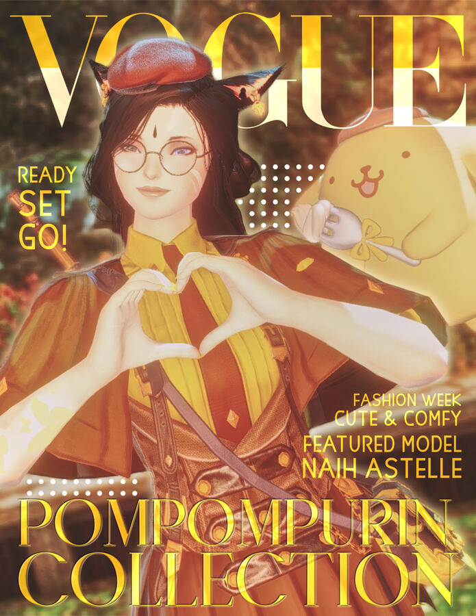 Sanrio x Naih Astelle Vogue Magazine